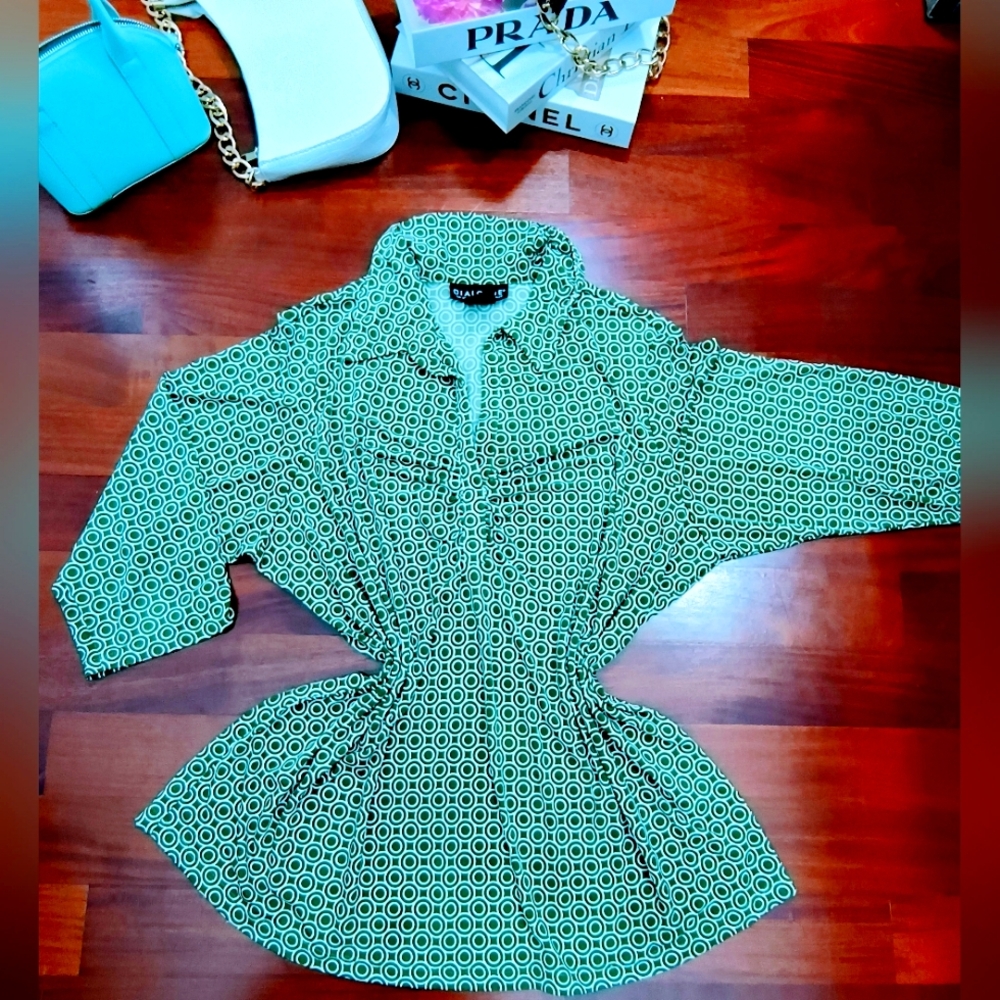 Anthropologie-DIALOGUE-THE NEW LANGUAGE OF STYLE.  Blouse, like new.  Size 1X.
